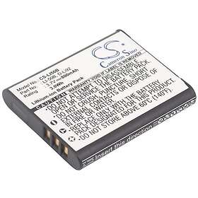 Batteriexperten Kompatibelt med Olympus Tough 6000, 3.7V, 800 mAh