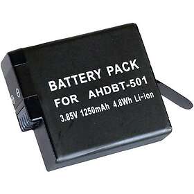 Batteriexperten Kompatibelt med Gopro Hero 7 Black, 3.85V, 1250mAh