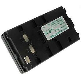 Batteriexperten Kompatibelt med Jvc GR-AX60, 6.0 V, 2100 mAh