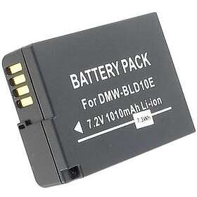 Batteriexperten Kompatibelt Med Panasonic Lumix DMC-GF2KK, 7,2V (7,4V ...