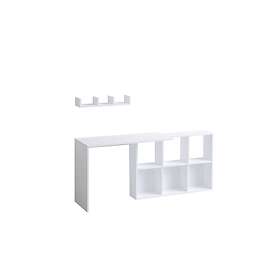 Hanah Home Skrivbord Jabl Vit Ek 145 74