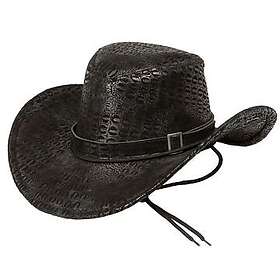 Cowboy hatt svart vuxen