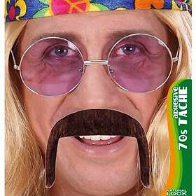 70-tal Mustasch Svart