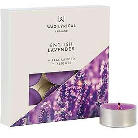 Wax Lyrical English Lavender Tea Lights 9-pack