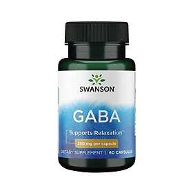 Swanson Gaba 250mg 60 Kapslar