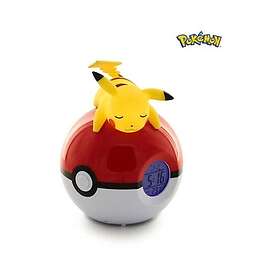 Teknofun Pokémon Alarm Clock Pokeball with Light Pikachu 18 cm