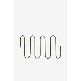 Blomus Väggkrok Klädhängare Curl 49 cm Steel Grey 26 7