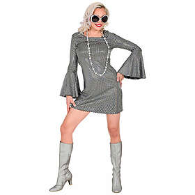 Discoklänning Silver XL