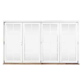 Vilenta Vikdörr Åre Trä/Aluminium 4-Delat VDörr 4-del 250x190 Hö 1014402519-H