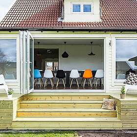 Vilenta Vikdörr Sälen PVC 4-Delat VDörr 4-del 300x240 GDörr Vä 10343130241-V