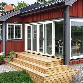 Vilenta Vikdörr Idre Trä 5-Delat VDörr 5-del 440x200 Vä 1025504420-V