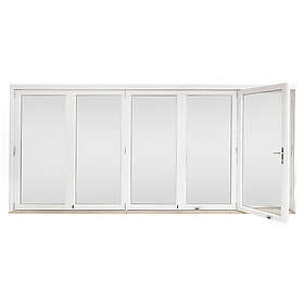 Vilenta Vikdörr Åre Trä/Aluminium 5-Delat VDörr 5-del 240x240 Vä 1015502424-V