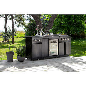 MyOutdoorKitchen Black Collection Fristående utekök Fresno