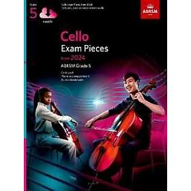 Cello Exam Pieces from 2024, ABRSM Grade 5, Cello Part, Piano Accompaniment & Audio