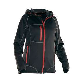 Jobman Hoodie Dam 5177 Svart/Röd XL 65517753-9941-7