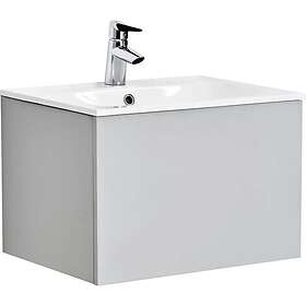 Alterna Tvättställsskåp Ella Kompakt med Ariella Mineralkomposit P3 Kommod+Ts2 60 Grå 8913496