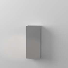 DuoBad Väggskåp Gripen med skåpshyllor Grå Höger 29305