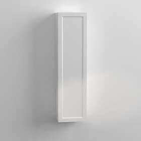 DuoBad Högskåp Gripen Classic med skåpshyllor Heldörrskåp Vit Höger 29290