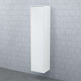 Björbo Badrum Högskåp MEJDA Linje Vit Lucka Vänster MHSHLVV