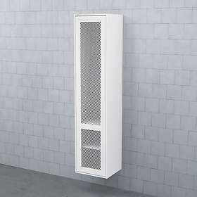 Björbo Badrum Högskåp MEJDA Klöver Vit Lucka 2 Lådor Höger MHSLKVH