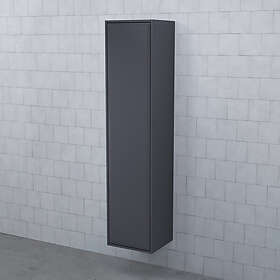 Björbo Badrum Högskåp MEJDA Facett Stålblå Lucka 2 Lådor Höger MHSLF8H