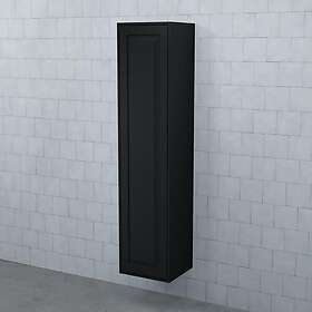 Björbo Badrum Högskåp MEJDA Ram M1 Svart Lucka Höger MHSH19H