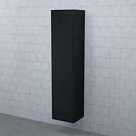 Björbo Badrum Högskåp MEJDA Linje Svart Lucka 2 Lådor Höger MHSLL9H