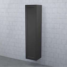 Björbo Badrum Högskåp MEJDA Dälja Antracit Hyllor Höger MHSHD3H