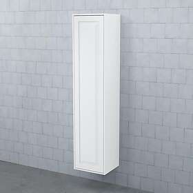 Björbo Badrum Högskåp MEJDA Ram M1 Vit Lucka Vänster MHSH1VV