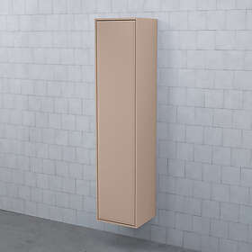 Björbo Badrum Högskåp MEJDA Facett Gammalrosa Lucka 2 Lådor Vänster MHSLF4V