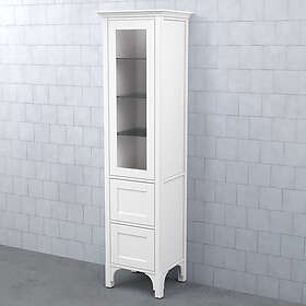 Björbo Badrum Högskåp Saga Vitrinlucka Dälja 2 Lådor Höger SHV4DVH