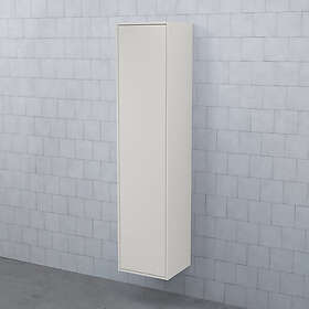 Björbo Badrum Högskåp MEJDA Slät Varmgrå Lucka 2 Lådor Vänster MHSLS2V