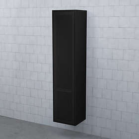 Björbo Badrum Högskåp MEJDA Harv Svart Lucka Höger MHSHH9H