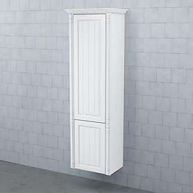 Björbo Badrum Högskåp Valhall med och Låg Lucka Hög-Låg Vit Vänster VH5VIV