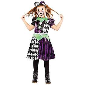Amscan 9912011 – Jester flicka barn halloween kostym 4-6 år
