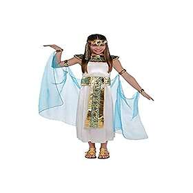Amscan 997693 Flickor Cleopatra egyptisk drottning maskeraddräkt 8–10 år