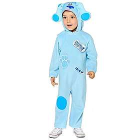 Amscan 9913332 Nickelodeon Blue Clues officiell barndräkt 4–6 år