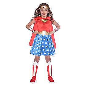 Amscan 9906084 Wonder Woman Klassisk Kostym-Ålder 8-10