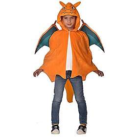 Amscan Childs Unisex officiell Pokémon-licensierad Charizard maskeraddräkt cape,