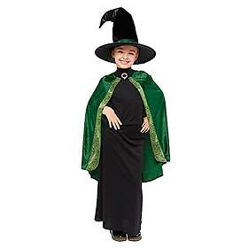 Amscan Barndräkt professor Mc gonagall från Harry Potter, klänning, kappa, hatt, magisk, trollkarl