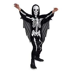Boland 78074 – Barndräkt Läskig skelett, storlek 158, svart