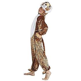 Boland 88259 – Barndräkt tiger plysch, dragkedja fram, karneval, halloween, karneval, maskerad, temafest, kläder, teater