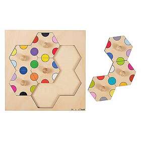 ABA Skol Knoppussel Färger 7 Bitar