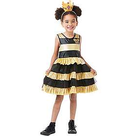 Rubies Rubie's LOL Surpris! Queen Bee Deluxe kostym, storlek M, ålder 5-6 år, storlek 116 cm