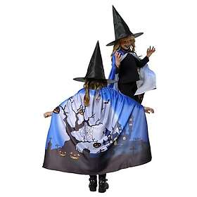 Rubies Uppsättning Häxa Haunted House Kostym För Flickor & Pojkar, Cape & Hatt, Officiell Halloween, Carnival, Fester och Födelsedagar
