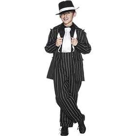 Smiffys Barn zoot kostym kostym, jacka, byxor och hängslen, storlek: L, 25600