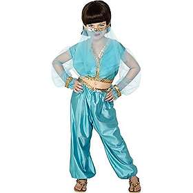 Smiffys barn arabisk prinsessa kostym, byxor, överdel och huvudbonad, storlek: L