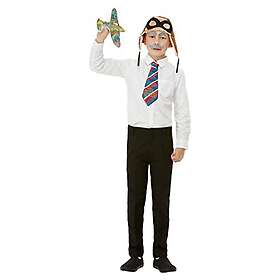 Smiffys 40388 officiell David Walliams Opas Escape Kit, unisex, brun, en storlek