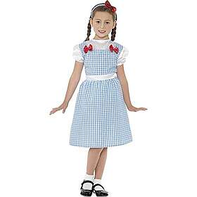 Smiffys Barn bondgård flicka kostym, klänning och diadem, storlek: M, 41102