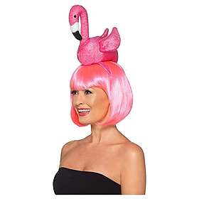 Smiffys Flamingo hårband, ros